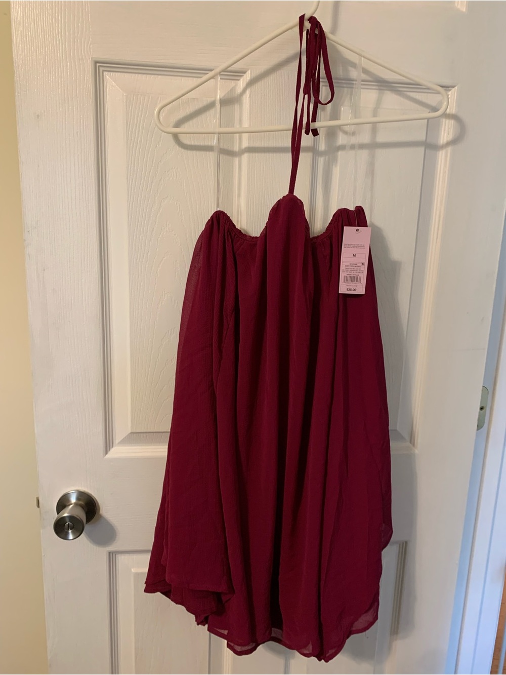 Wild Fable NWT’s women’s size medium smocked asymmetrical dress (lined)
